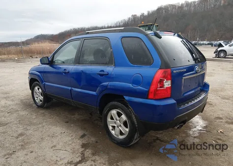 2009 Kia Sportage Ex V6 from USA, damaged, VIN KNDJF723597613724